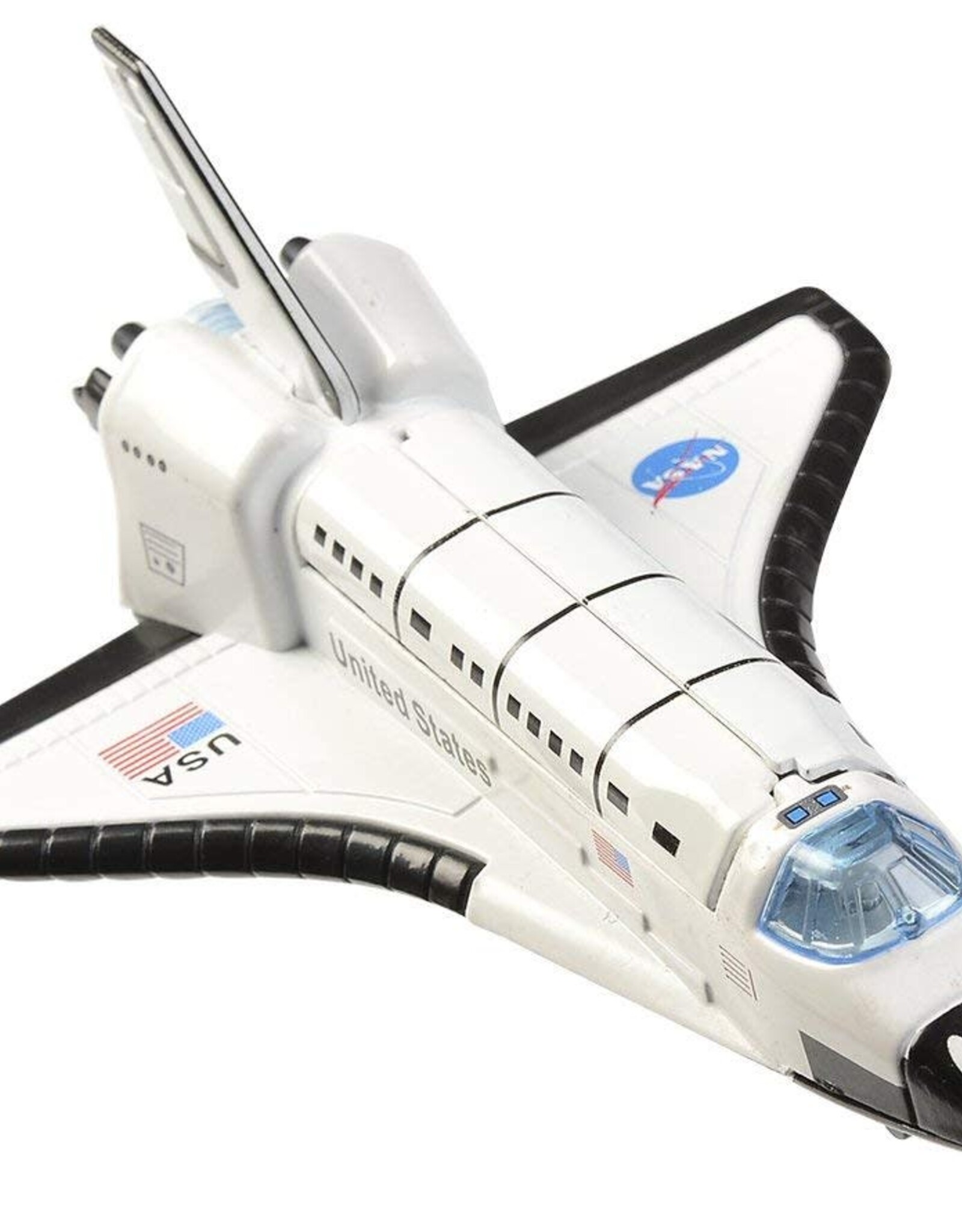 The Toy Network Die Cast Pull Back Space Shuttle L&S 6"