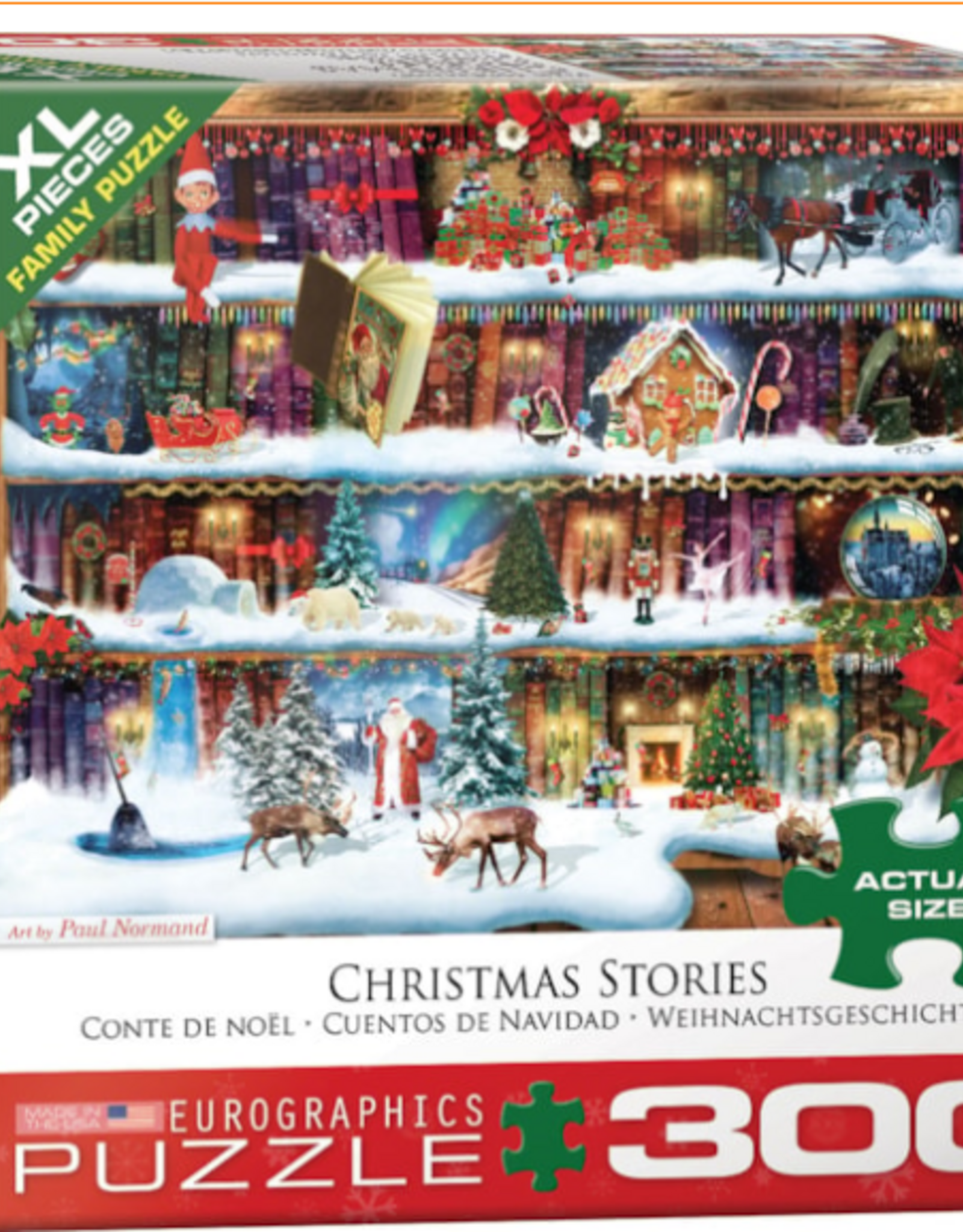 Eurographics Christmas Stories by Normand 300pc
