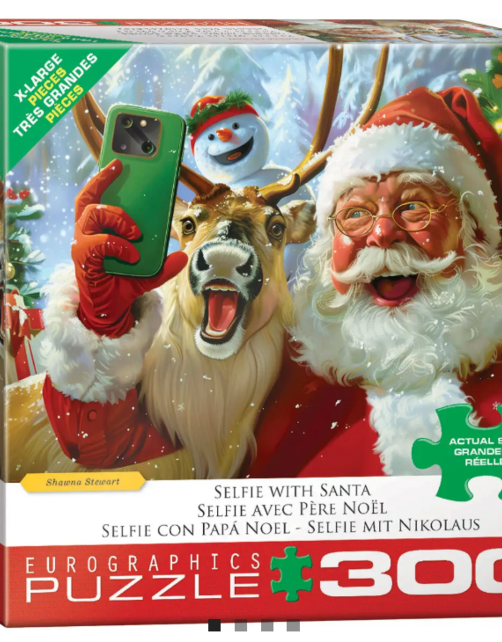 Eurographics Selfie with Santa By S.Steward 300pc
