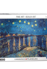 Eurographics Starry Night Over Rhone 1000pc