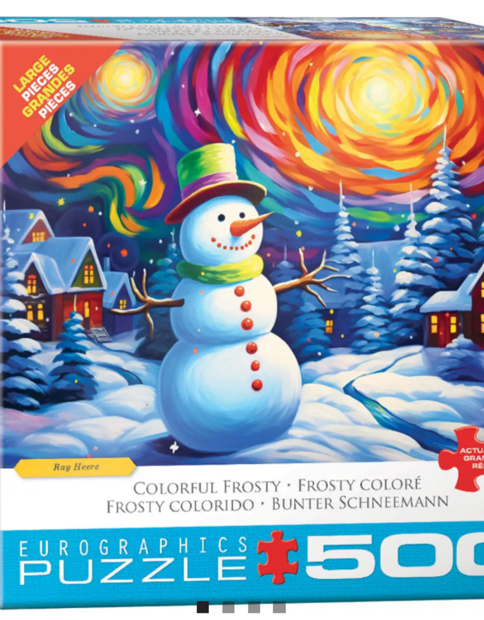 Eurographics Colorful Frosty by Ray Heere 500pc