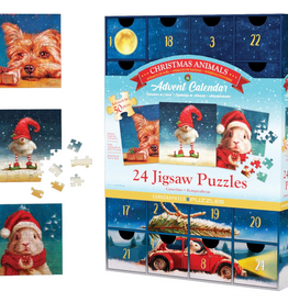 Eurographics Advent Calendar Animals - 24x50pc