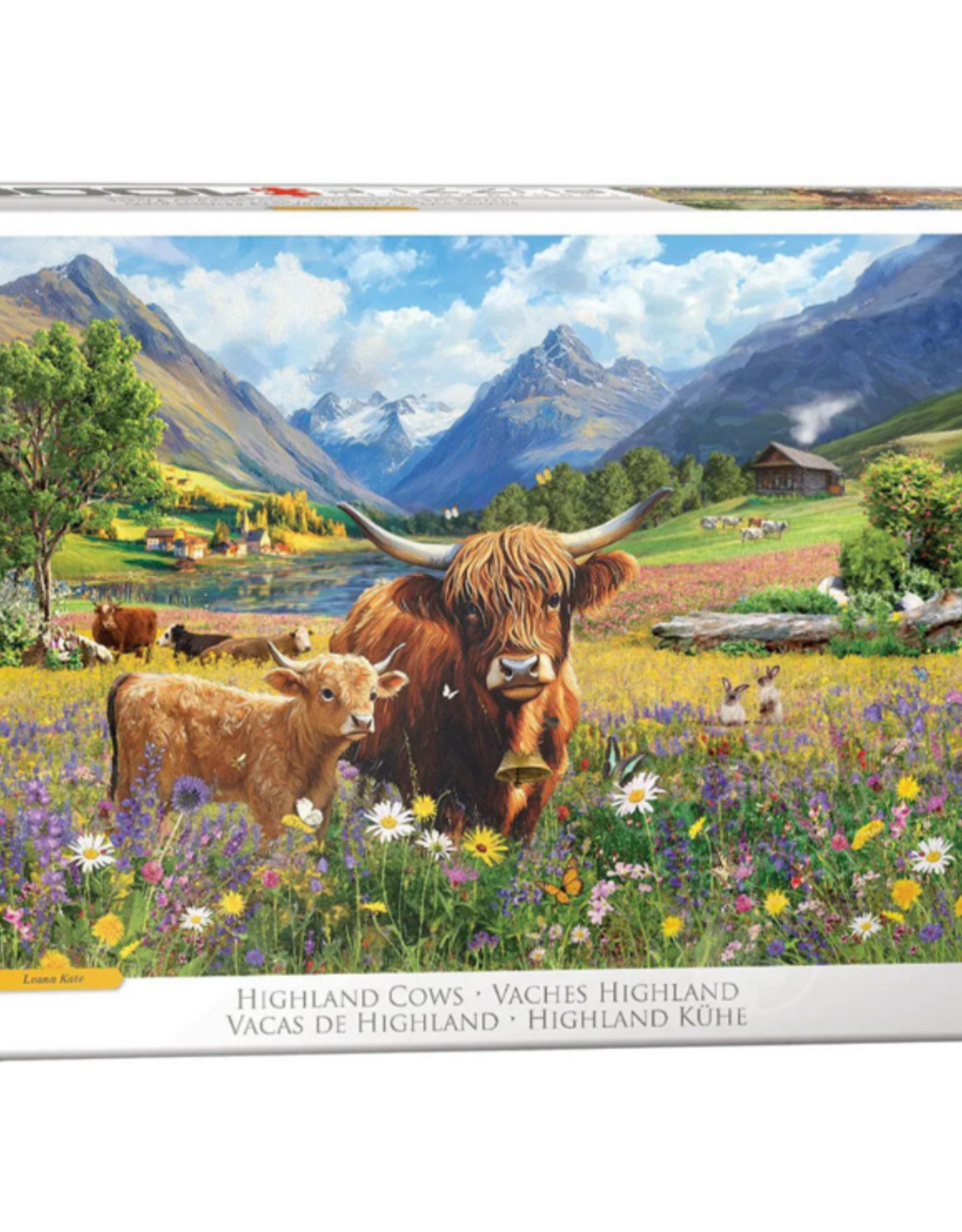 Eurographics Highland Cows 1000pc