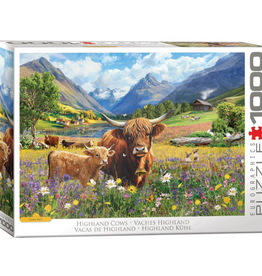 Eurographics Highland Cows 1000pc