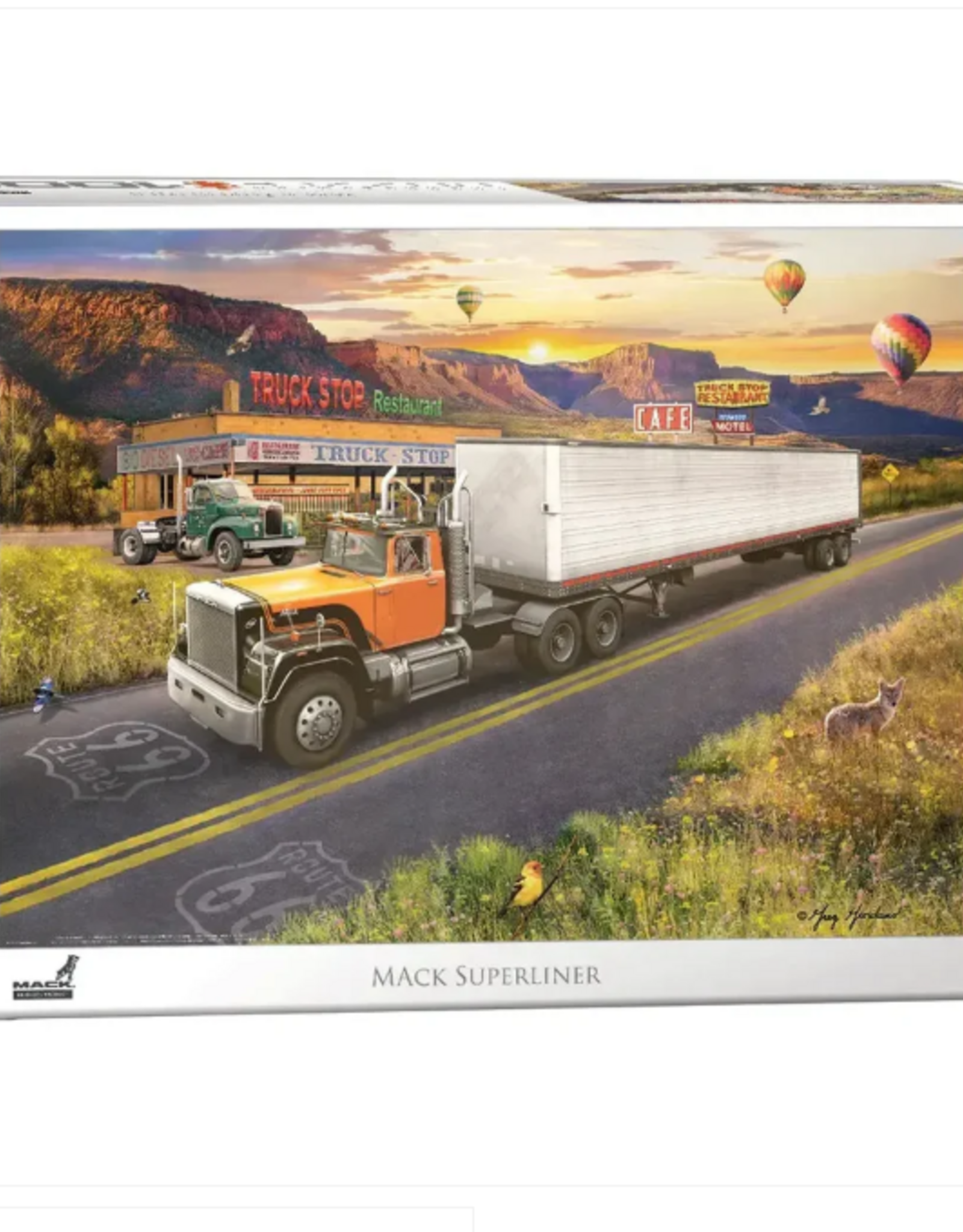 Eurographics Mack Superliner by G.Giordano 1000pc