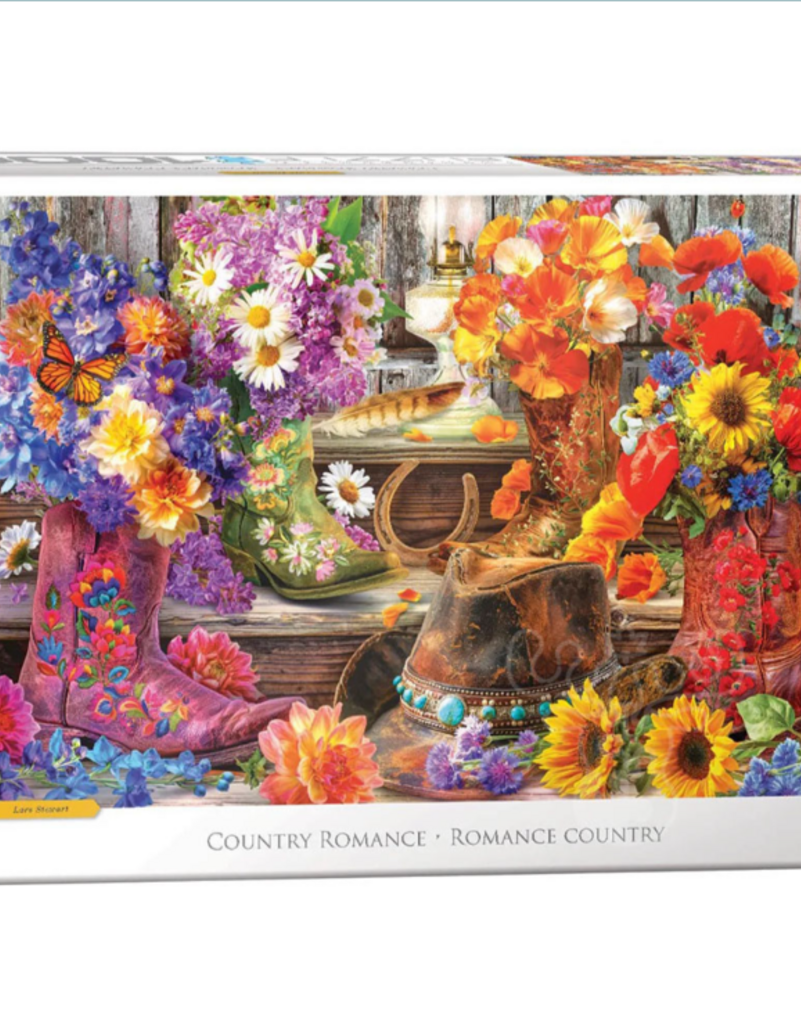 Eurographics Country Romance by L.Stewart 1000pc