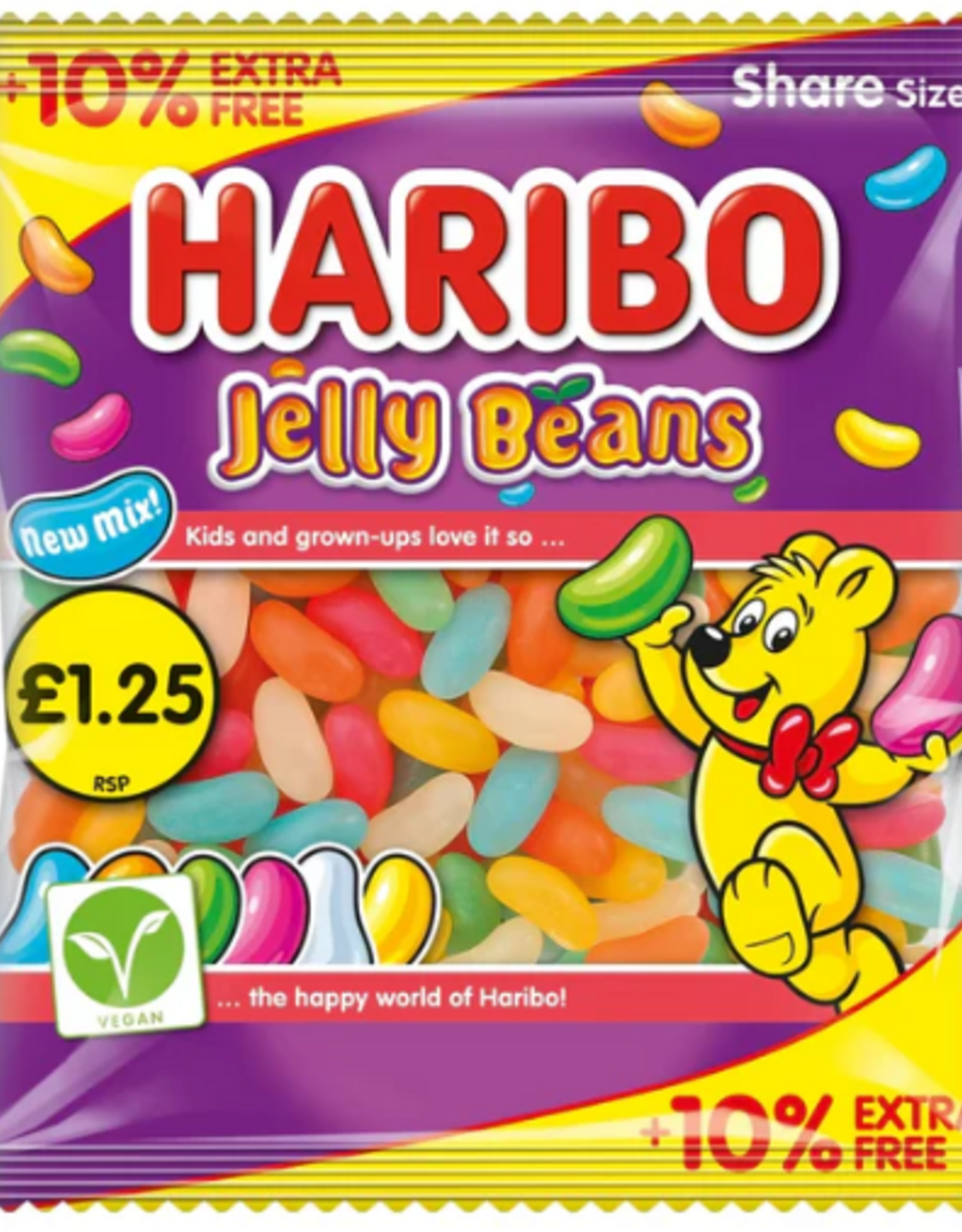 Haribo Haribo Jelly Beans 154g (UK)