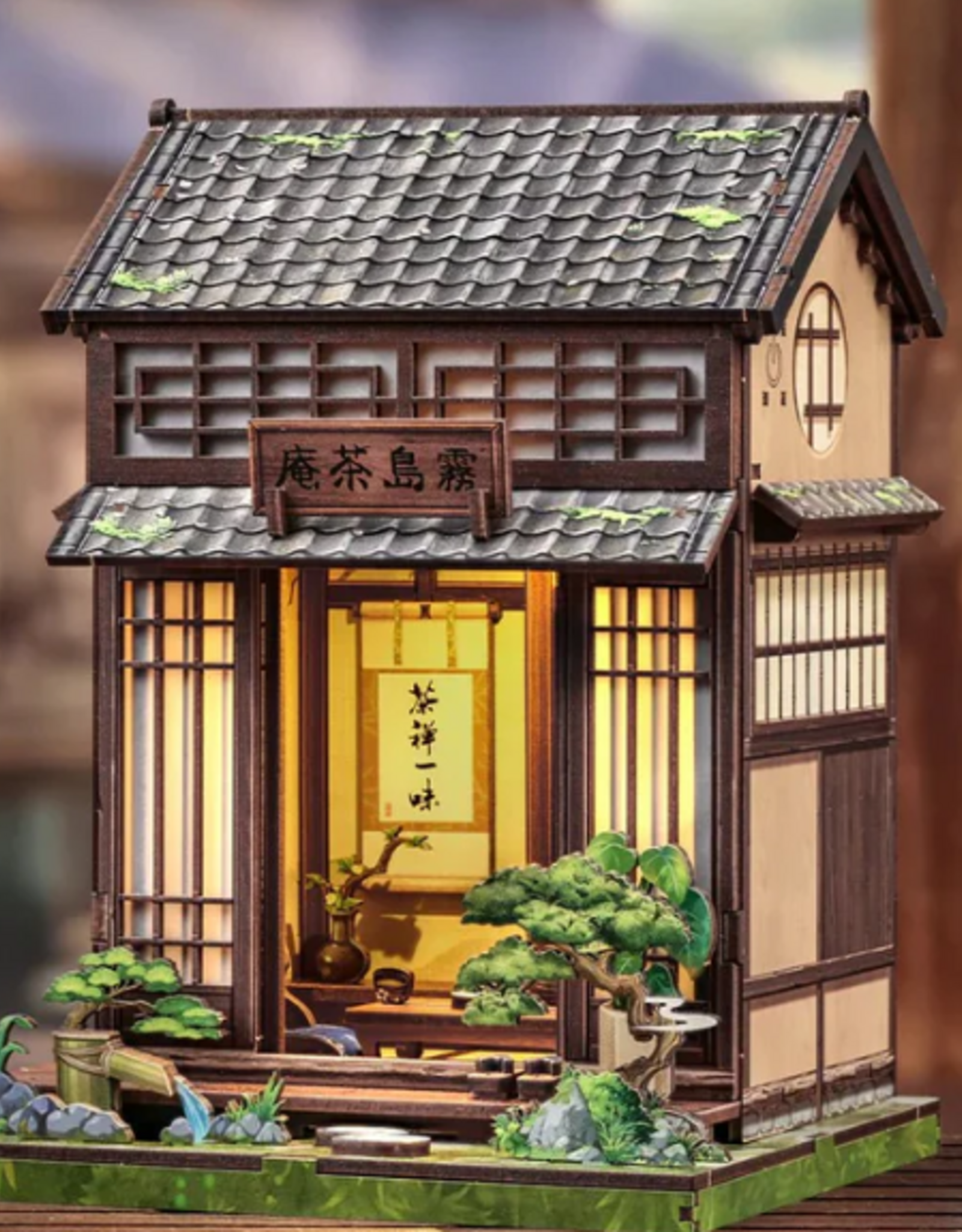 CUTEBEE DIY Minature House-Kirishima Cha-an