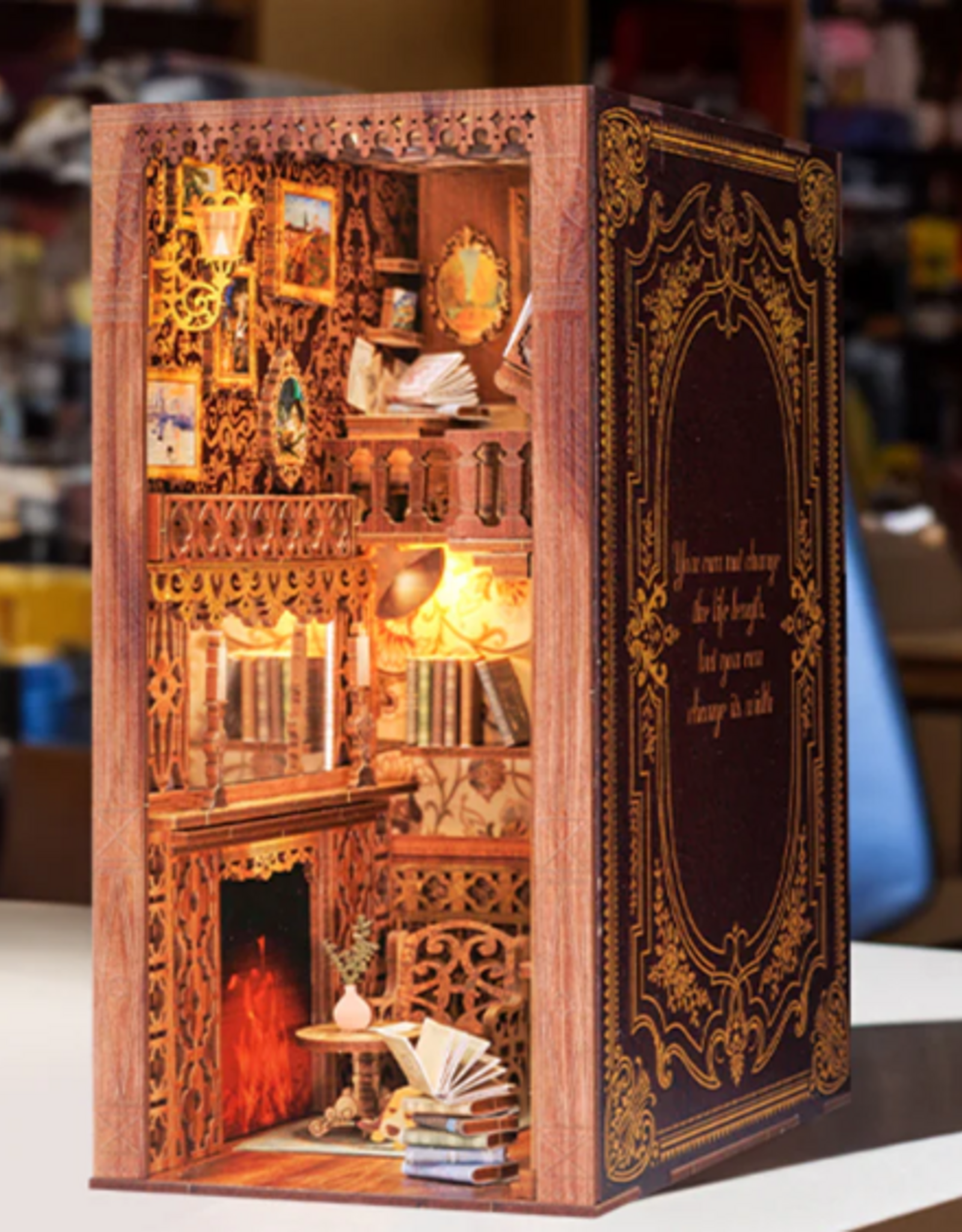 CUTEBEE DIY Book Nook-Eternal Bookstore