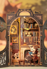 CUTEBEE DIY Book Nook-Count Cat's Study
