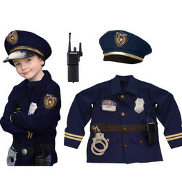 Great Pretenders Police Officer Set  Includes 5 Accessories Navy Size 3-4