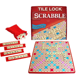 Hasbro Tile Lock Scrabble