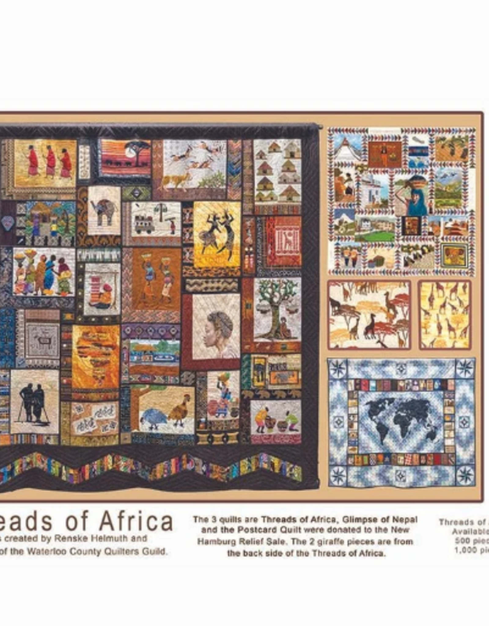 Gifts From The Heart Threads of Africa 500pc