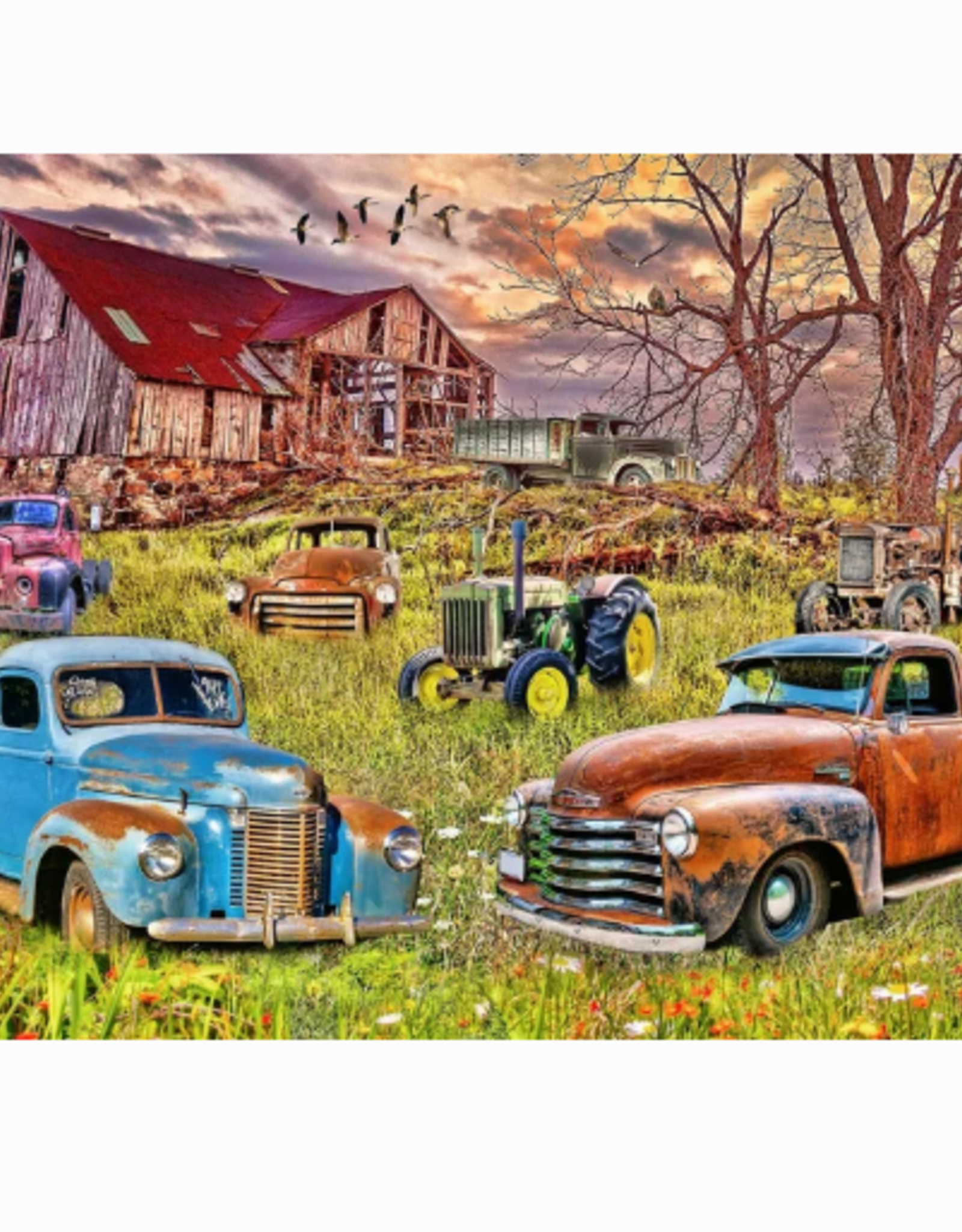 Gifts From The Heart Old Trucks & Tractors 1000pc