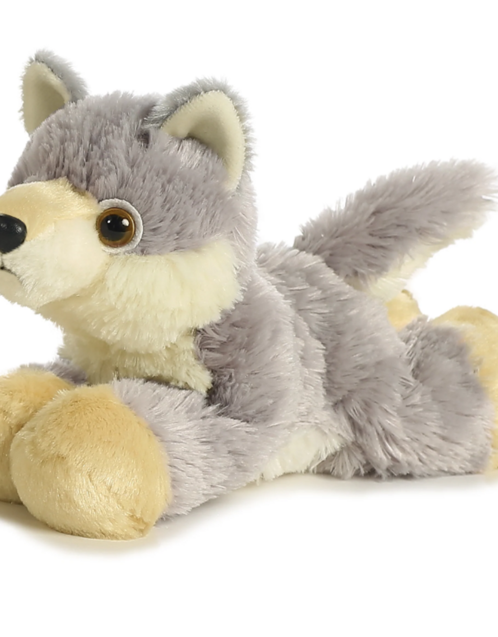 Aurora MINI FLOPSIE-Woolsey (Wolf) 8"