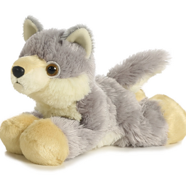 Aurora MINI FLOPSIE - Woolsey (Wolf) 8"
