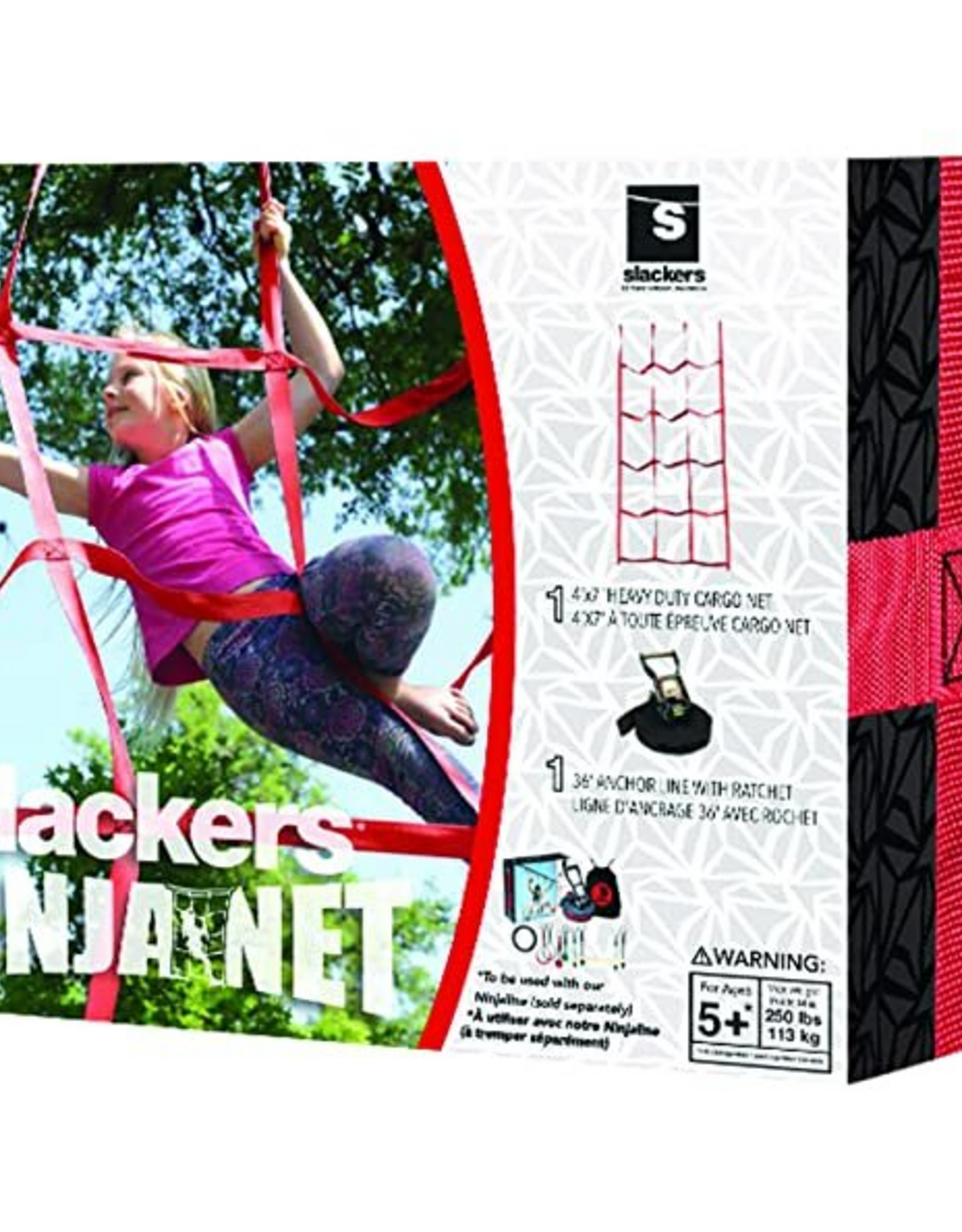Slackers Slackers Ninja Cargo Net - RED