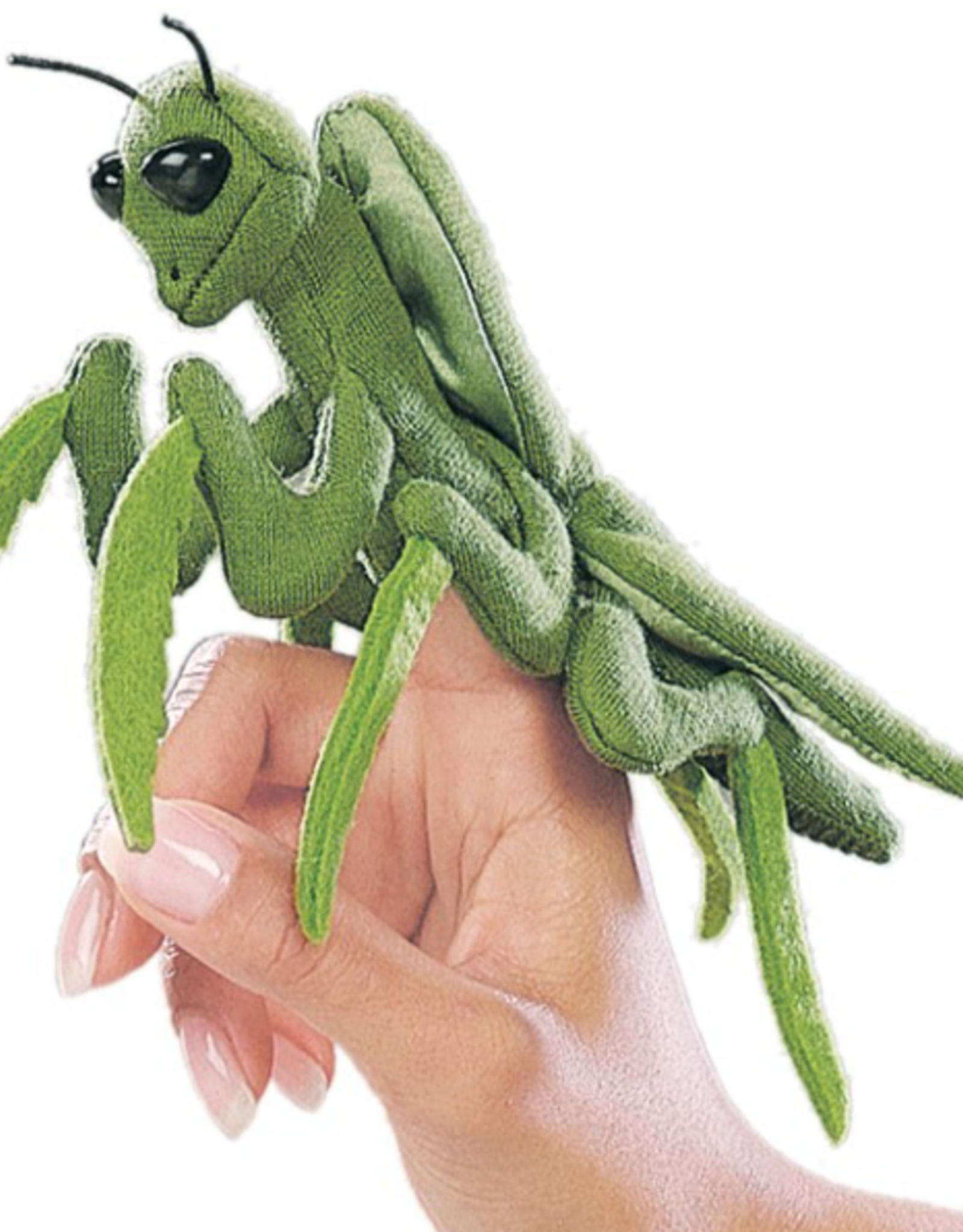 FOLKMANIS Mini Praying Mantis Finger Puppet