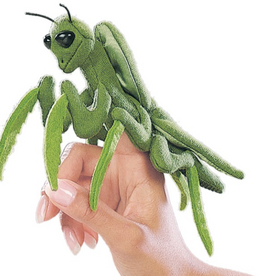 FOLKMANIS Mini Praying Mantis Finger Puppet