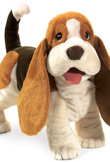 FOLKMANIS Basset Hound Puppet