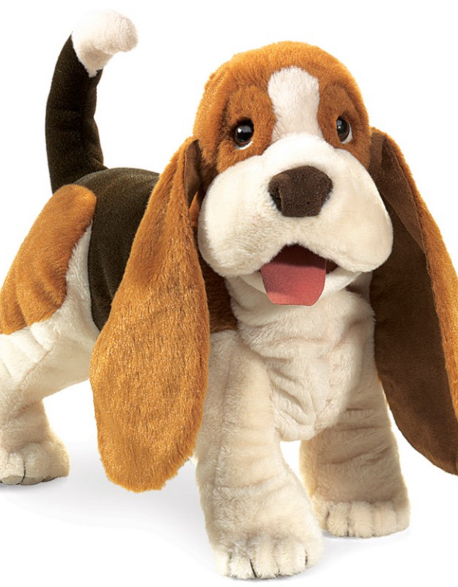 FOLKMANIS Basset Hound Puppet