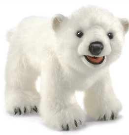 FOLKMANIS Polar Bear Cub Puppet