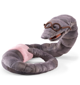 FOLKMANIS Bookworm Puppet