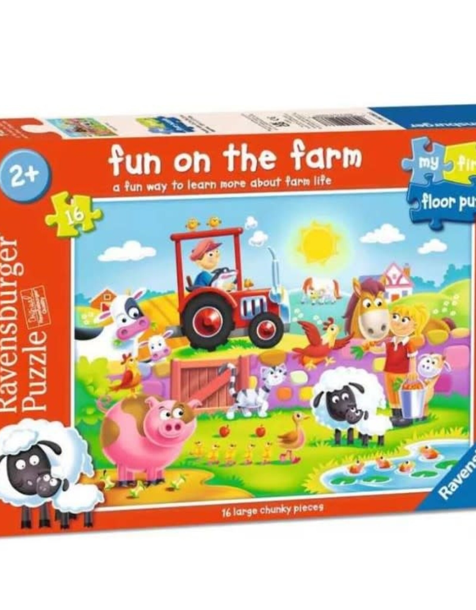 Ravensburger My First Puzzle Fun on the Farm 16pc Floor Puzzle
