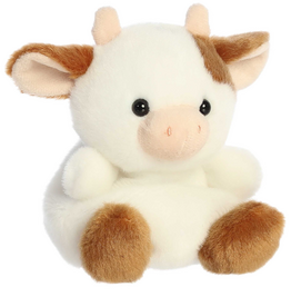 Aurora PALM PALS - Caroline Brown Cow 5"