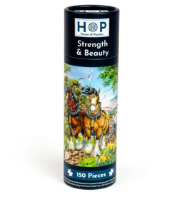 HOP House Of Puzzles Strength & Beauty 150Pc Tube
