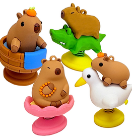 Streamline Bobbles Capybaras 4Pc