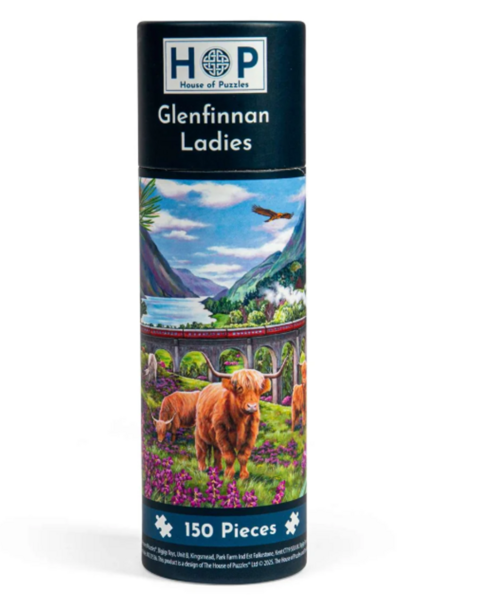 HOP House Of Puzzles Glenfinnan Ladies Tube 150Pc Tube