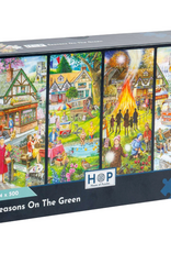 HOP House Of Puzzles Seasons On The Green 4x500pc
