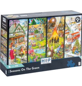 HOP House Of Puzzles Seasons On The Green 4x500pc