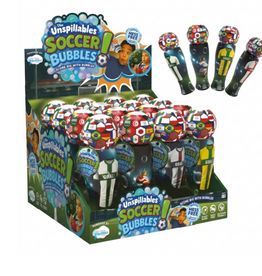 South Beach bubbles + Toys The Unspillables Soccer Bubbles
