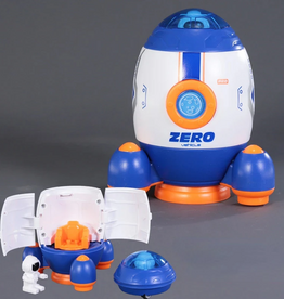 Aurora Pull Back Rocket Asst. Colours 4.33"