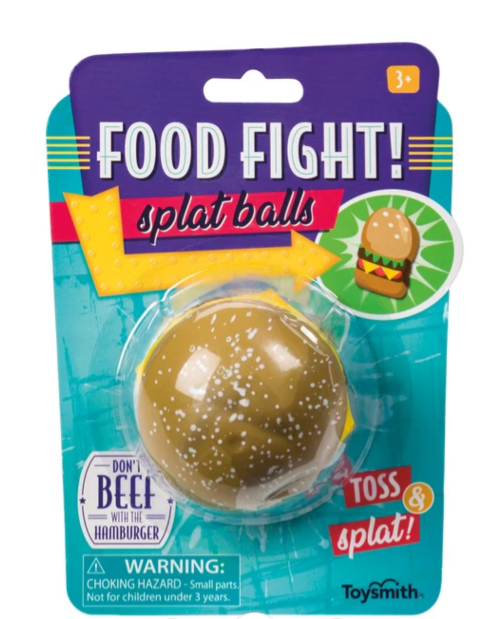 Toysmith Food Fight Splat Balls Asst.