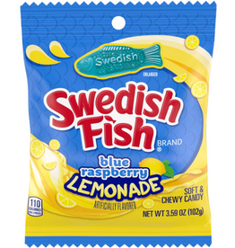 Swedish Fish Swedish Fish Blue Raspberry Lemonade Peg Bag 3.59oz 12ct
