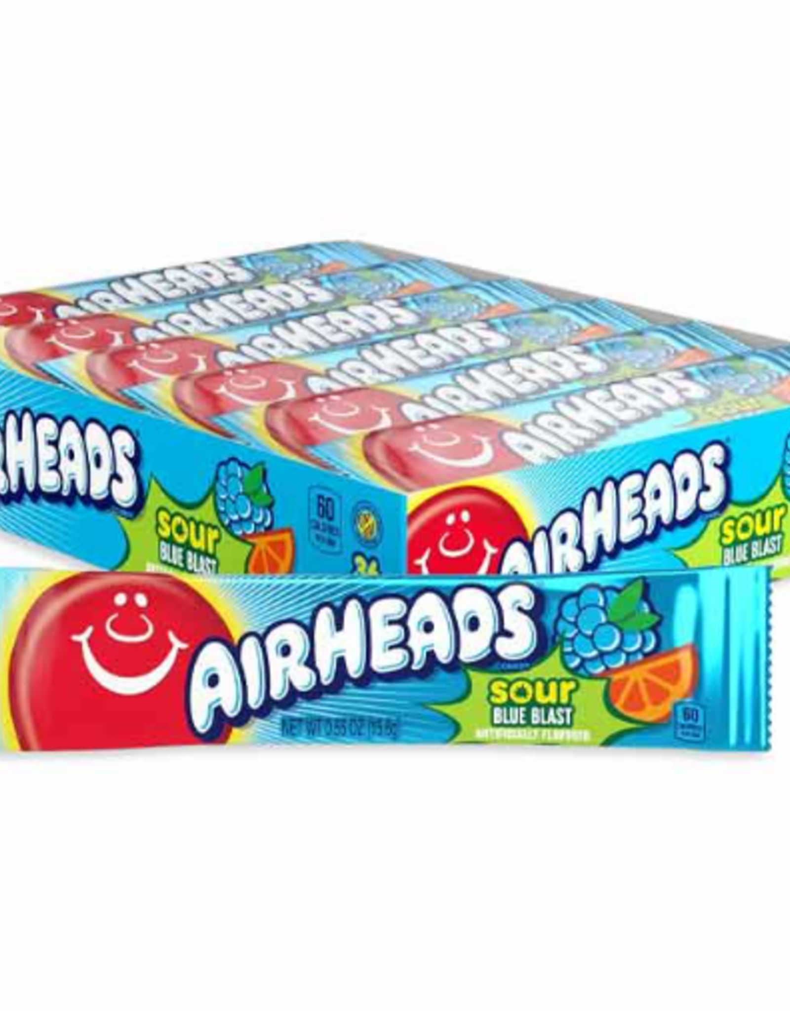 Airheads Airheads Singles Sour Blue Blast
