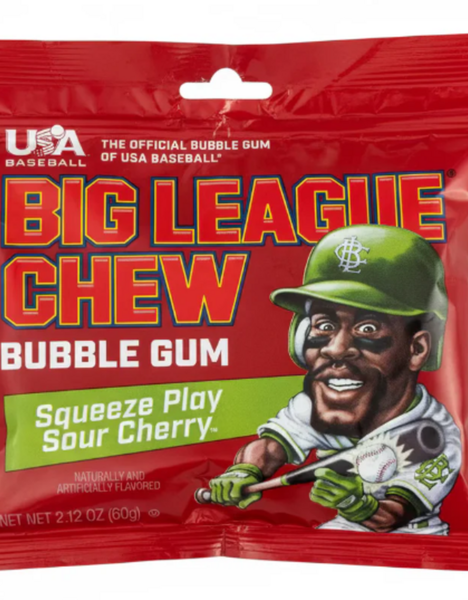 Big League Chew Big League Sour Cherry 2.12oz