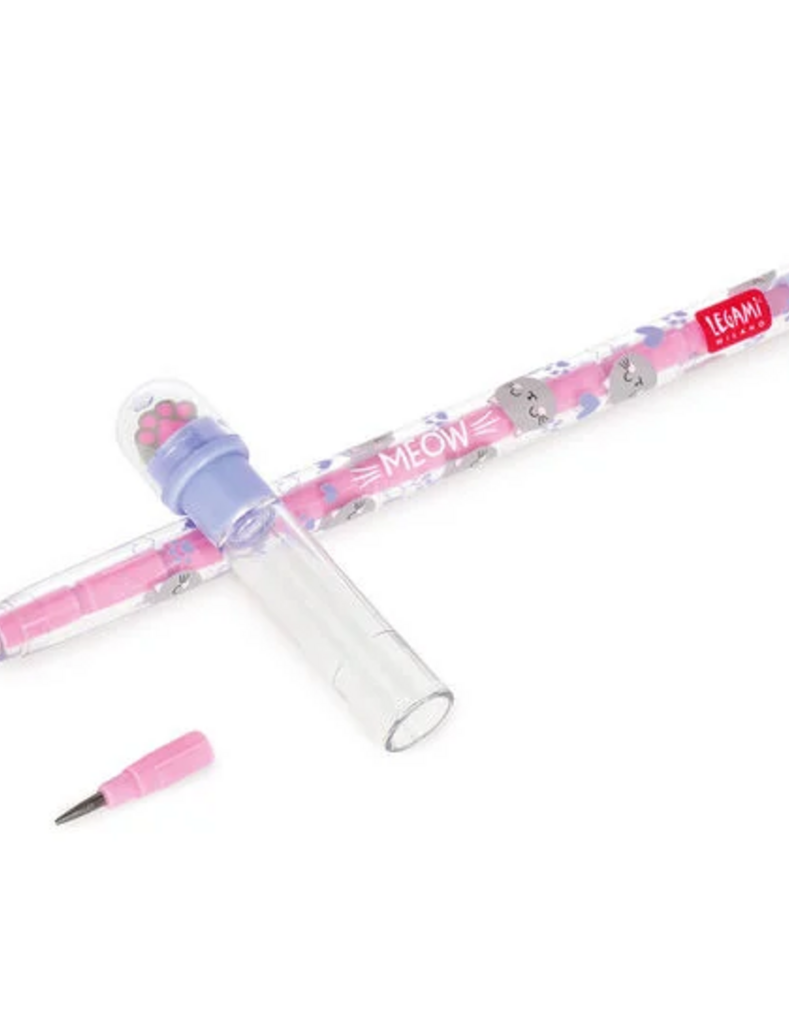 Legami Cat Stacking Pencil - Meow