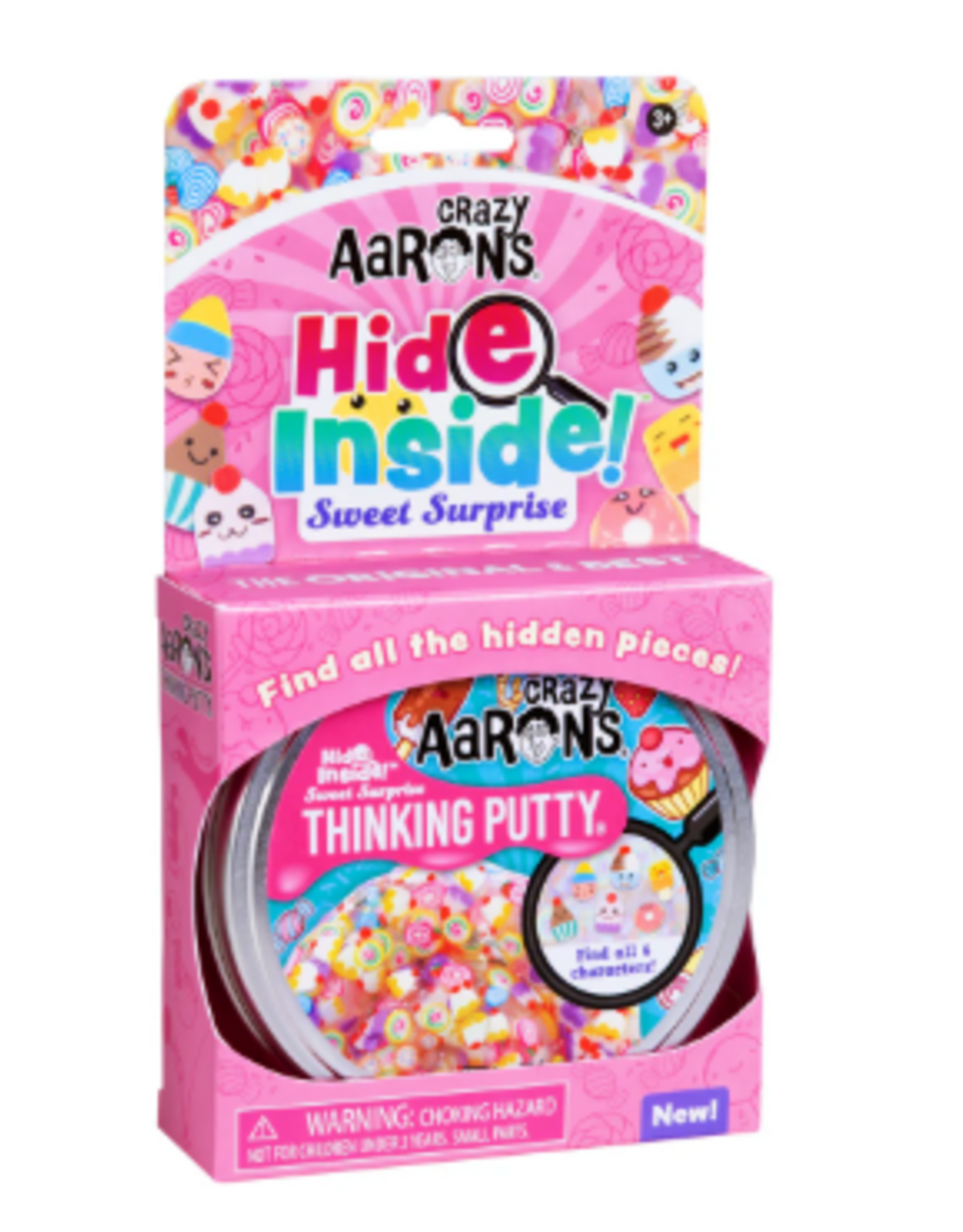 Crazy Aaron's Thinking Putty 4" THINKING PUTTY - SWEET SURPRISE