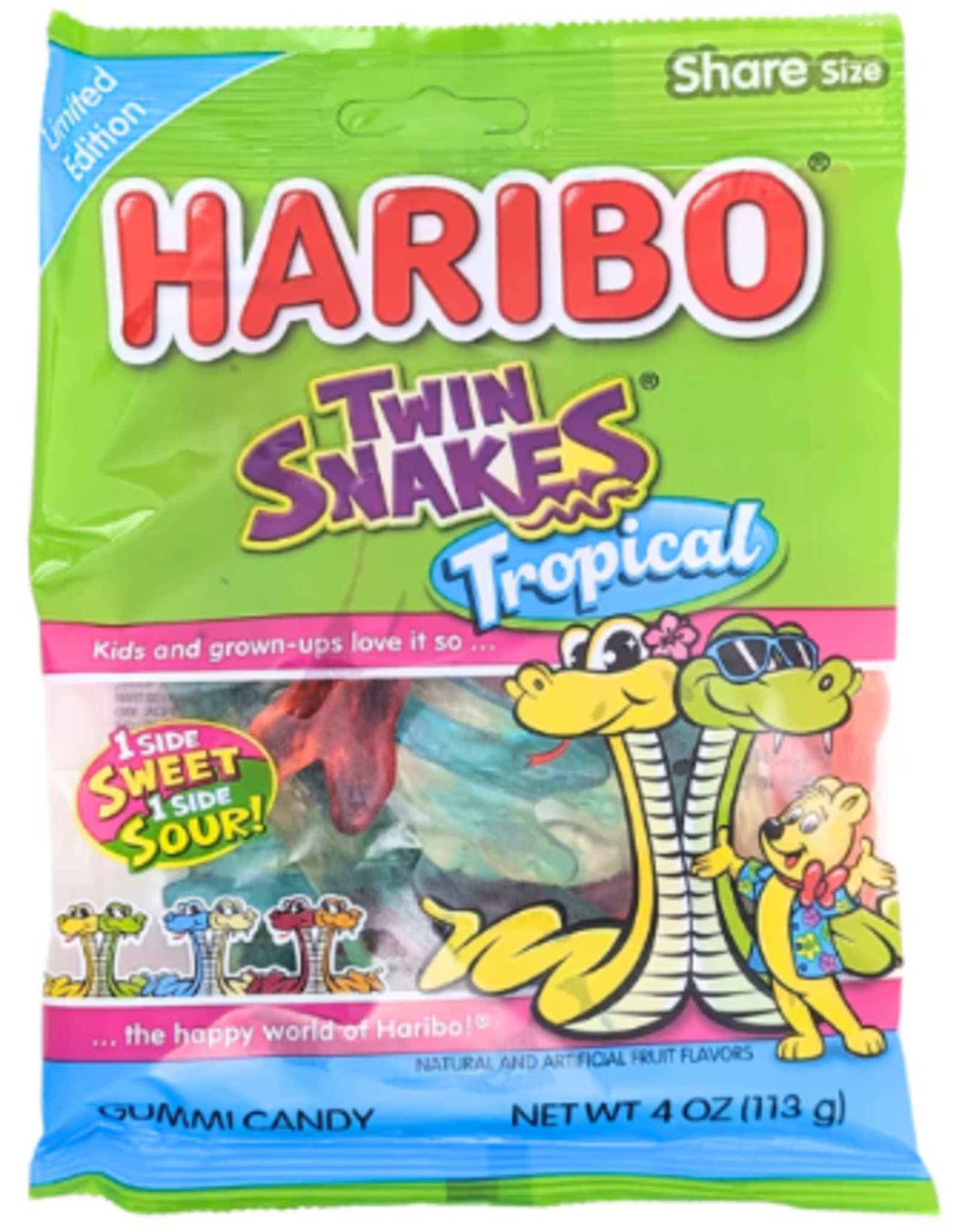 Haribo Haribo Twin Snakes Tropical
