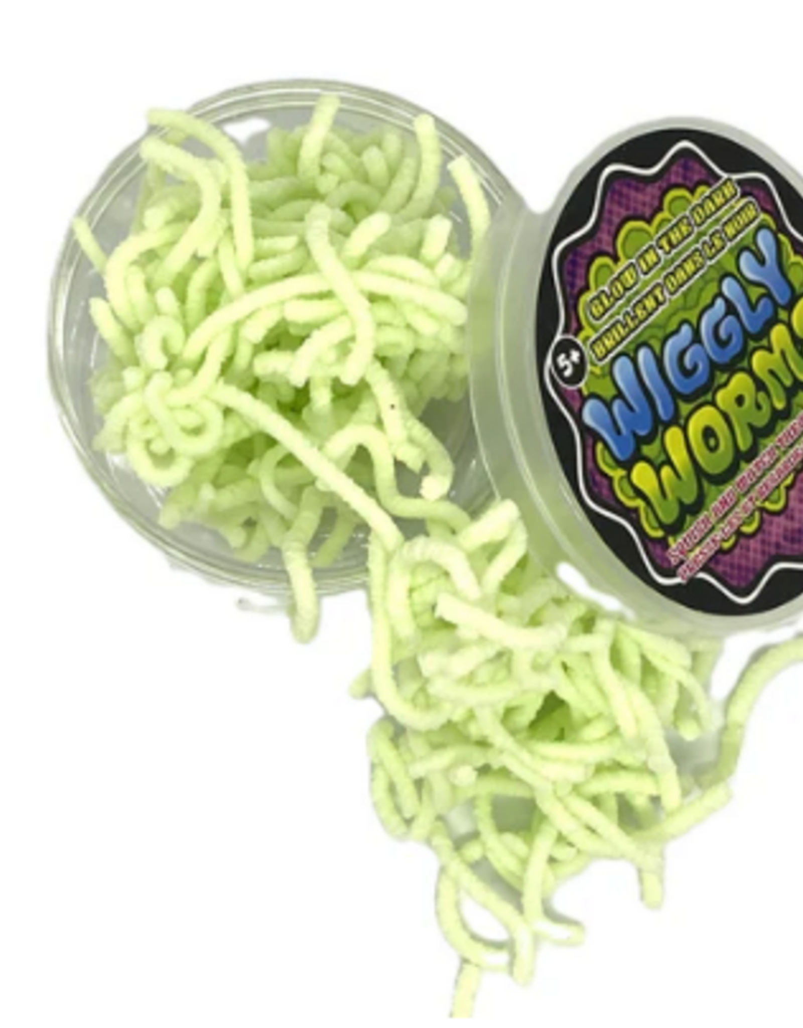 Handee Products Wiggly Worms - Glow in the Dark