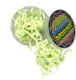 Handee Products Wiggly Worms - Glow in the Dark
