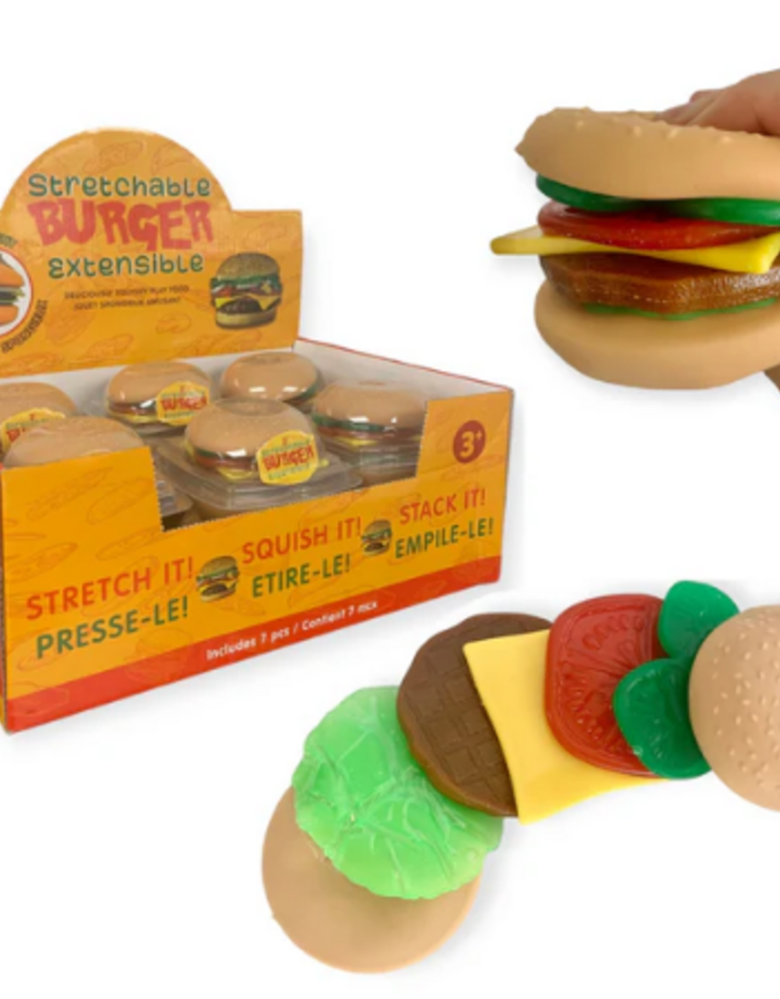 Handee Products Stackable Stretchable Burger - 7 Piece Set