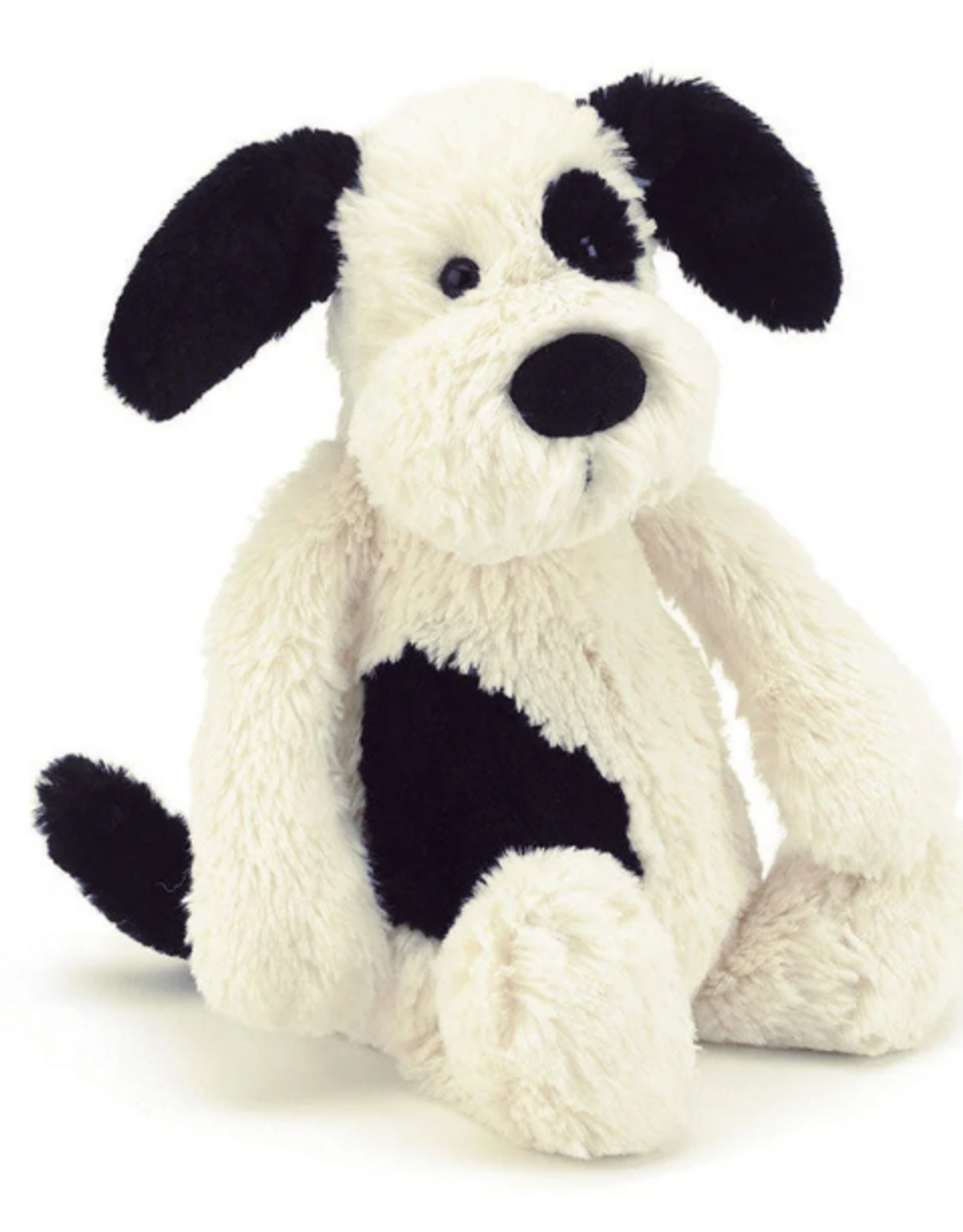 Jellycat Bashful Black &  Cream Puppy Original (Med)