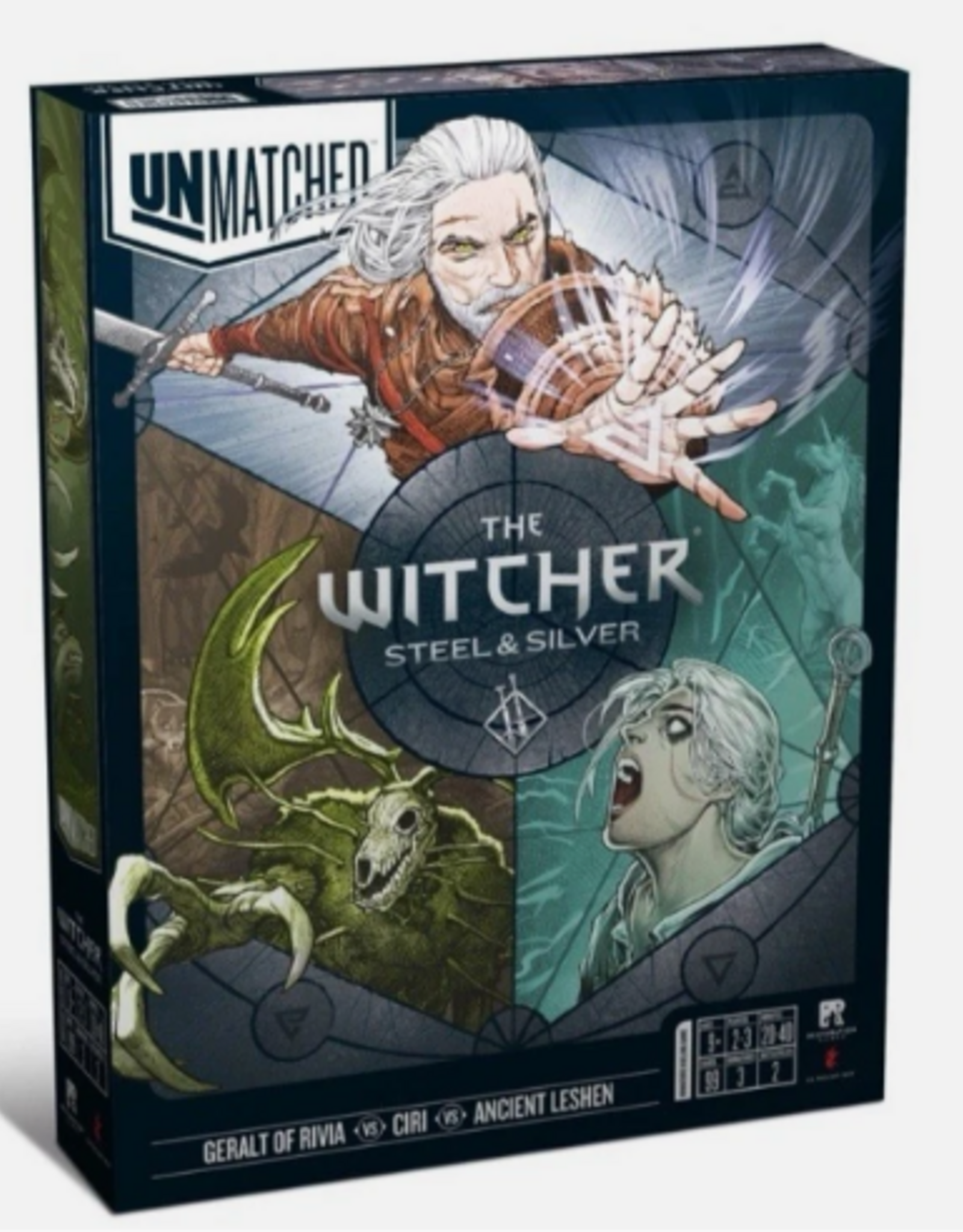 Restoration Games UNMATCHED Witcher - Steel and Silver