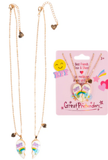 Great Pretenders Bodacious Besties Tear and Share Necklace