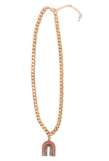 Great Pretenders Boutique Chic Somewhere Over the Rhinestone Necklace